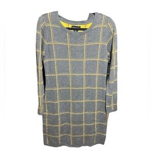 Cynthia Rowley Window Pane Sweater Dress Size: M